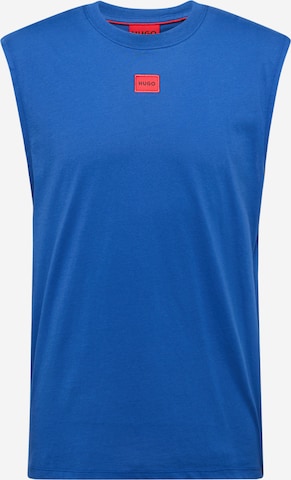 T-Shirt 'Dankto 241' HUGO en bleu : devant