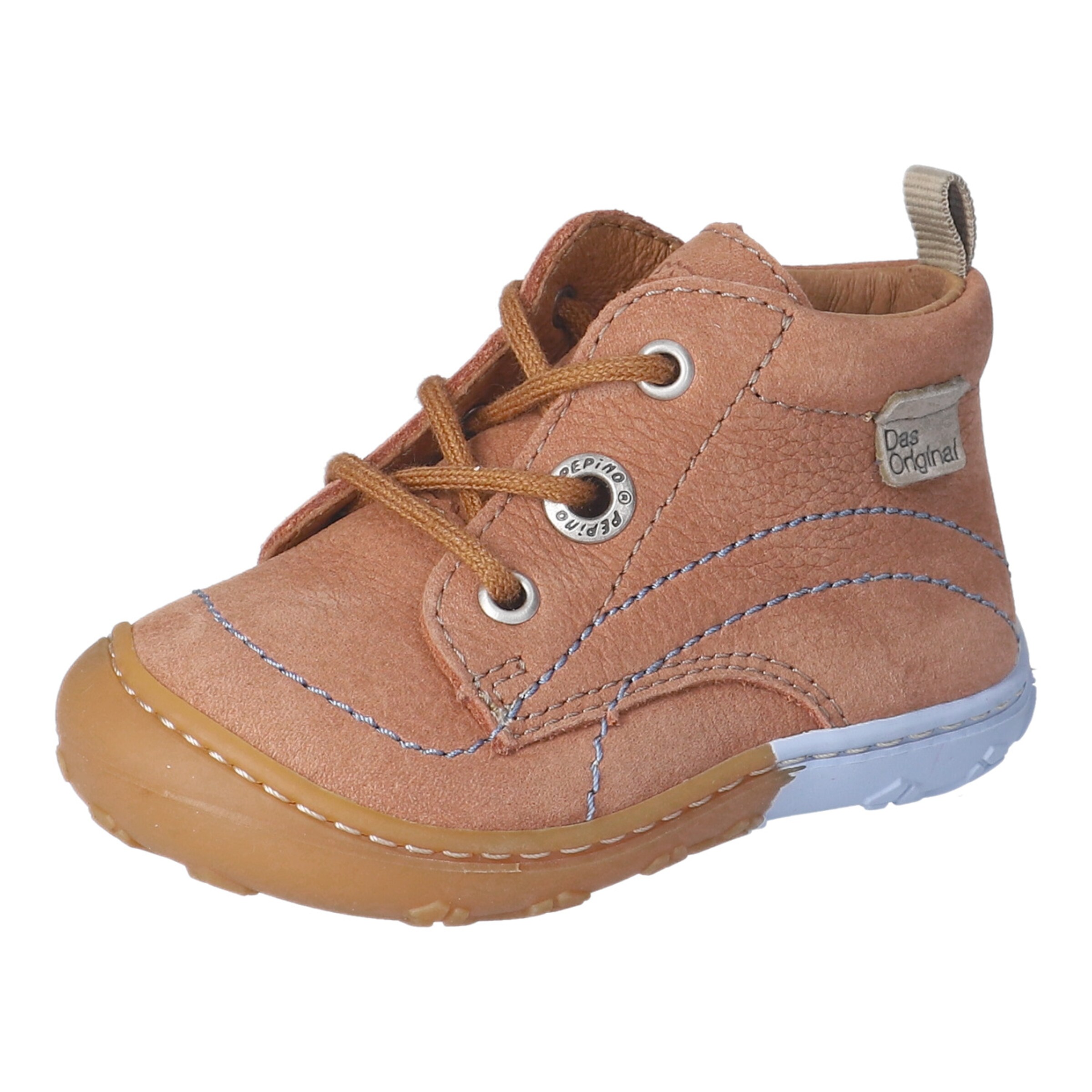 PEPINO by RICOSTA First-Step Shoes in Brown: front