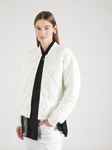10Days Prehodna jakna | bela barva: sprednja stran
