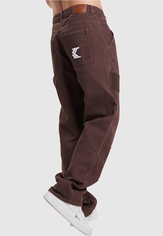 Karl Kani Regular Pants in Brown