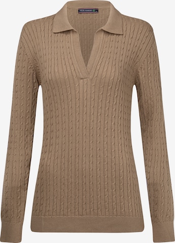 Pull-over Felix Hardy en marron : devant