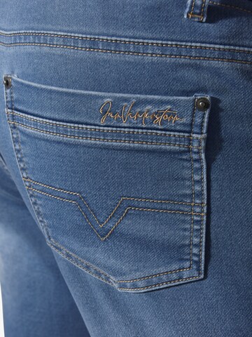 Jan Vanderstorm Loosefit Broek 'Gullbrand' in Blauw