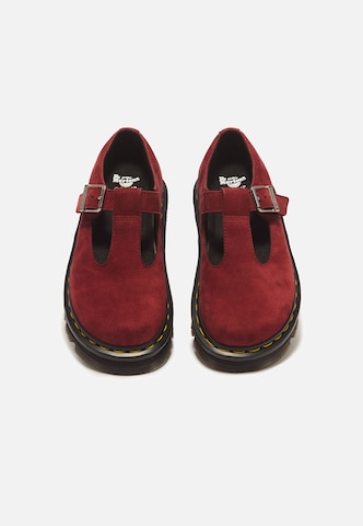 Dr. Martens Bokaszíj balerina 'ZebZag' - piros