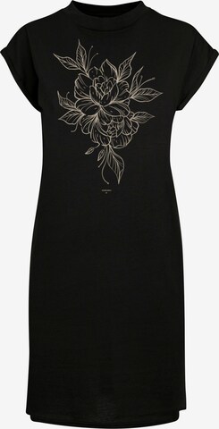 Robe F4NT4STIC en noir : devant