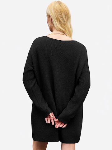 Rochie tricotat de la Imily Bela pe negru: spate