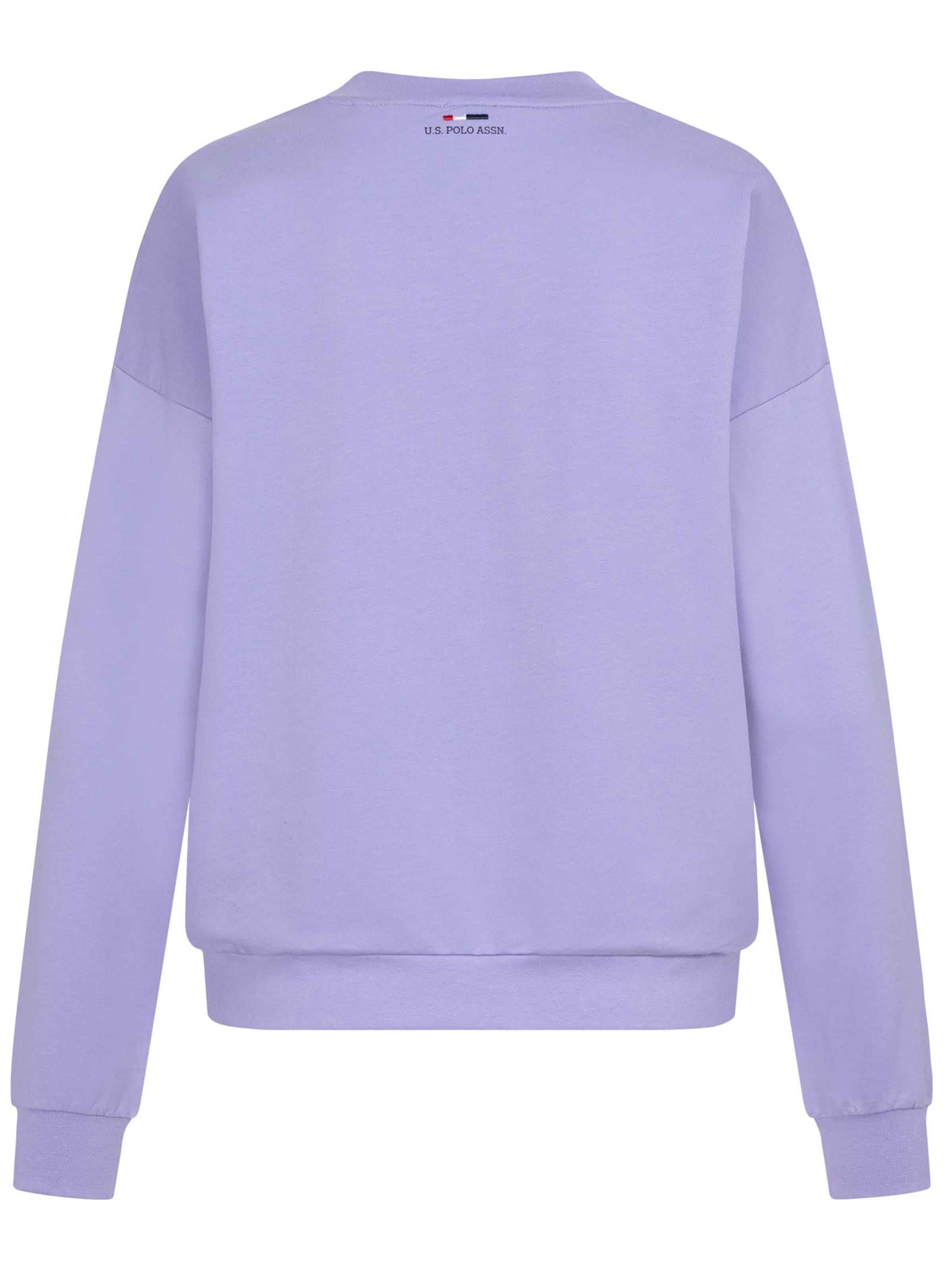 U.S. POLO ASSN. Sweatshirt in Lila