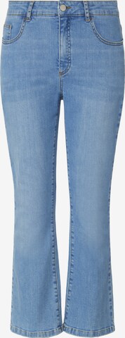 Emilia Lay Bootcut 7/8-Jeans in Blau: predná strana