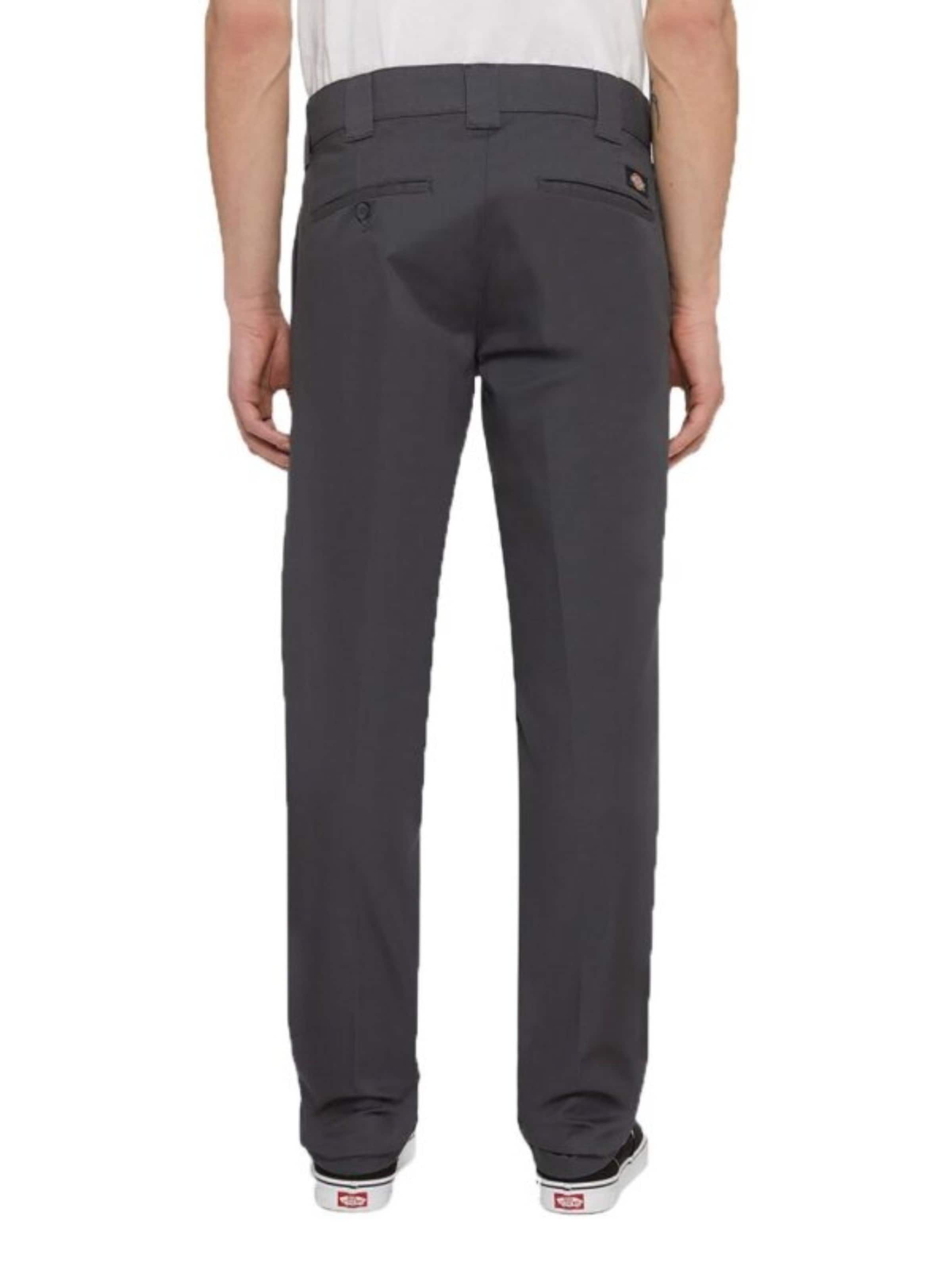 DICKIES - Slimfit Calças com vincos '872' em cinzento