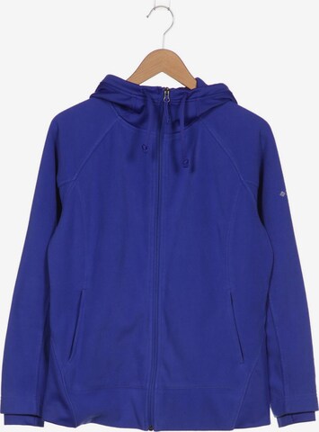 COLUMBIA Sweatshirt & Zip-Up Hoodie in L in Purple: front