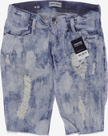 Drop Dead Gorgeous Shorts 28 in Blau: Vorderseite