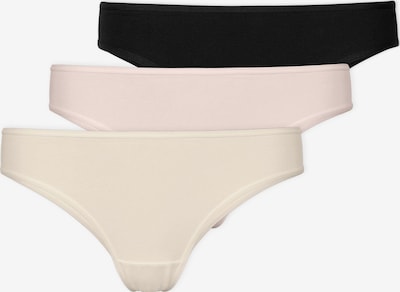 SNOCKS String in XL in beige / rosa / schwarz, Produktansicht