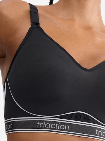 Triumph Triaction Bralette Bra 'Cardio Breeze' in Black