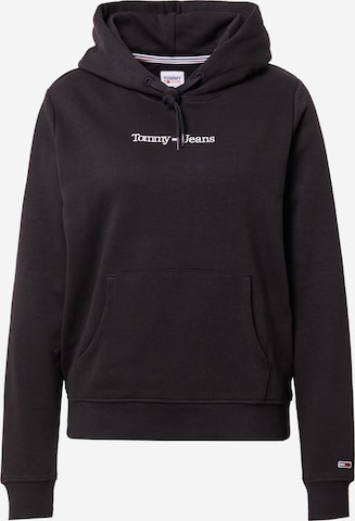 TOMMY HILFIGER Sweatshirt in Black: front