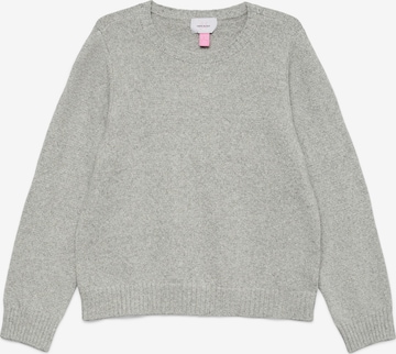 Vero Moda Girl Neulepaita 'VMDoffyshine' värissä harmaa: etupuoli