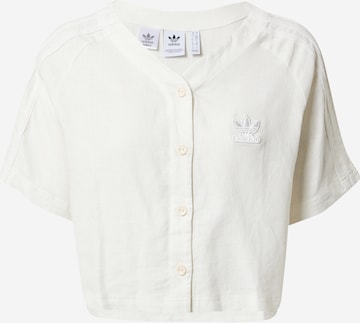 Tricou de la ADIDAS ORIGINALS pe alb: față