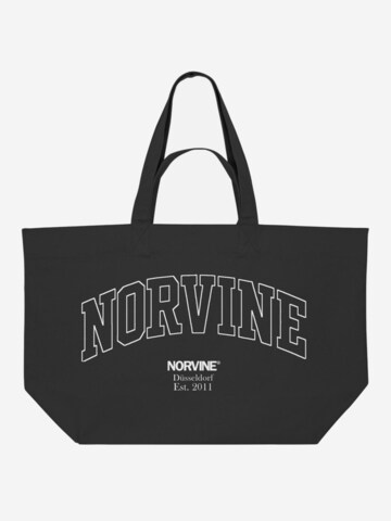 Norvine Shopper 'Norvine Large Organic Shopping Bag' in Black: front