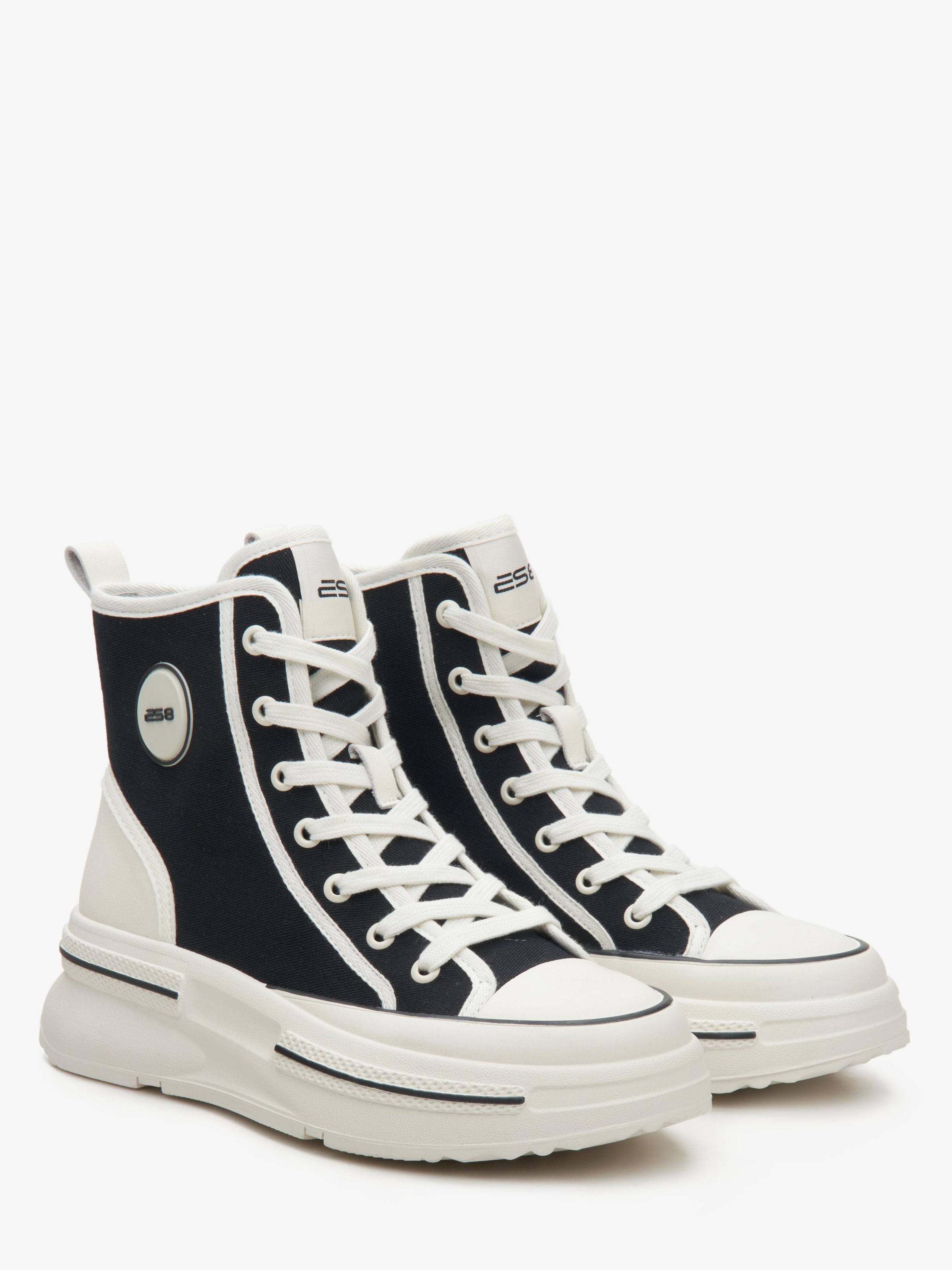 ES8 - Zapatillas deportivas altas '6622-1' en negro