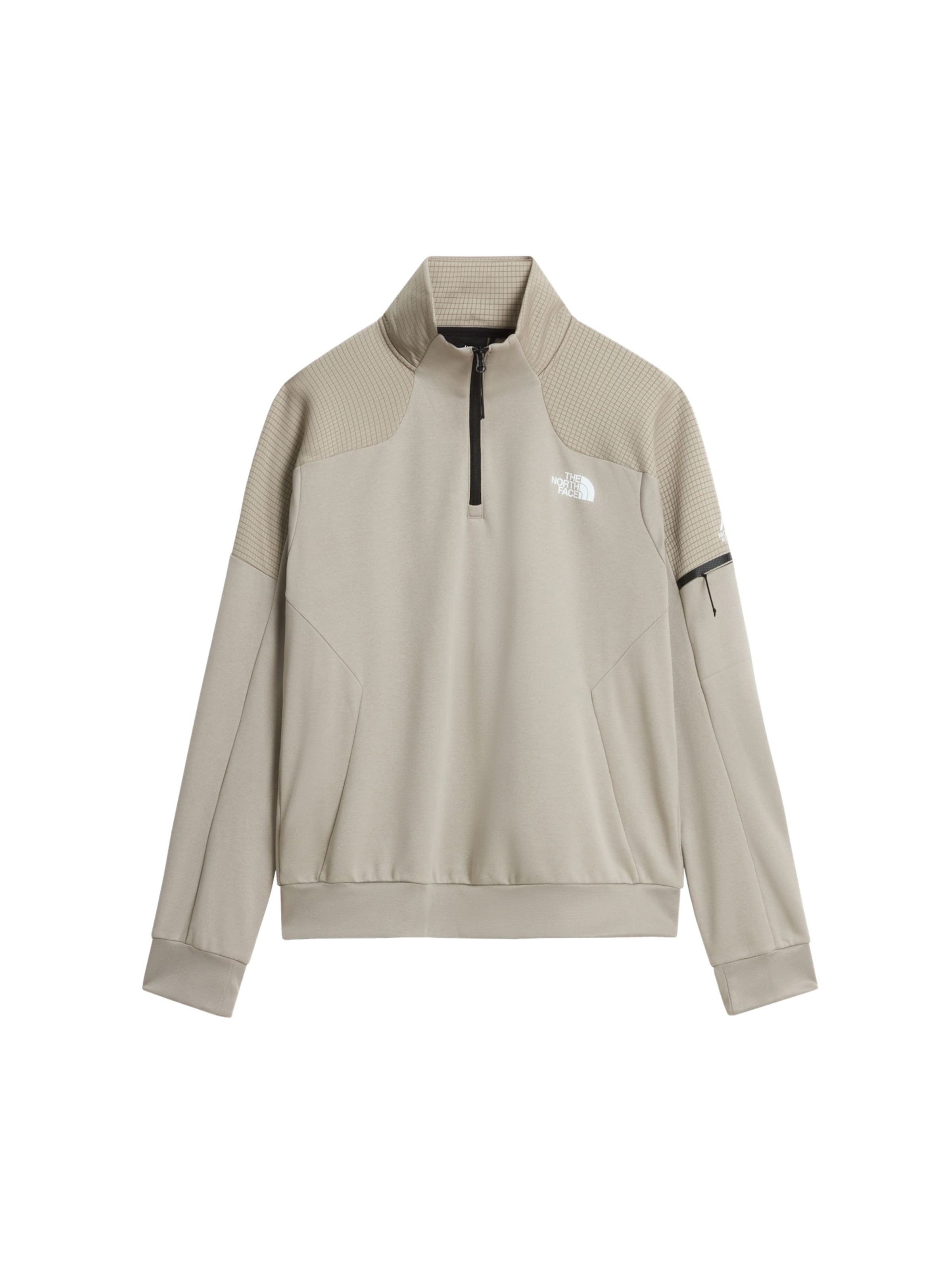 Pull-over 'Mountain Athletics' THE NORTH FACE en gris : devant