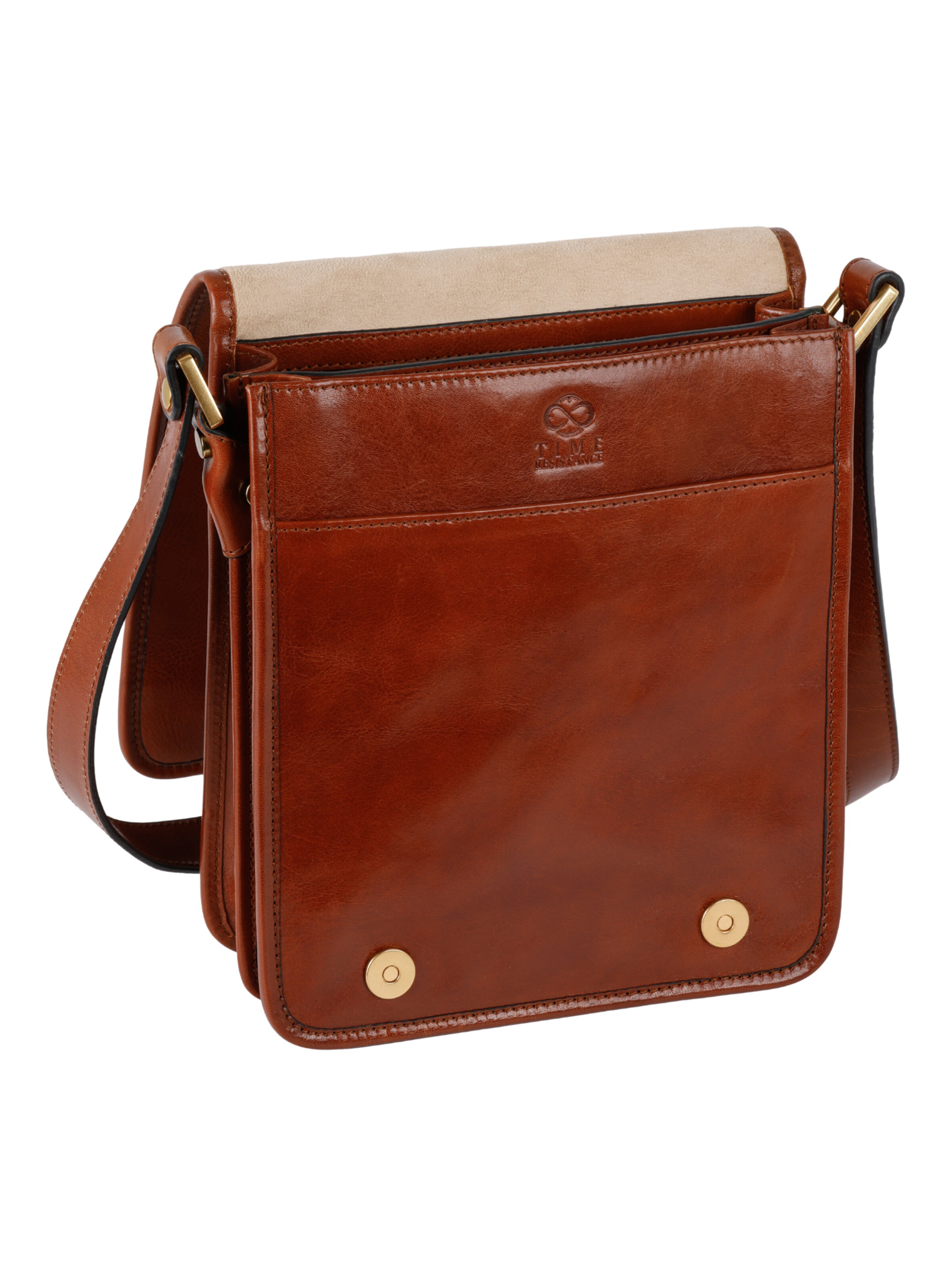 Time Resistance Messenger 'On The Road' in Brown