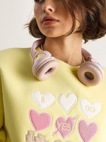 Bianco Lucci Sweatshirt in Yellow