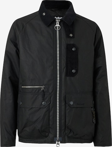 Barbour - Casaco meia-estação 'Tract' em preto: frente