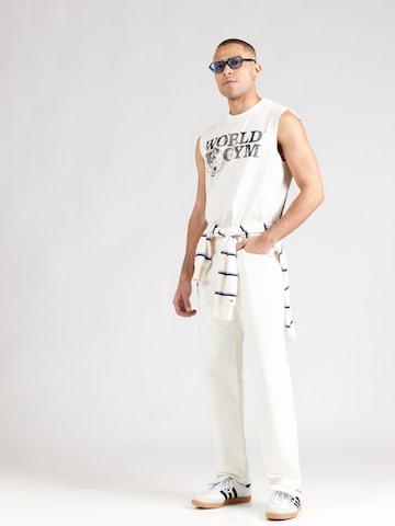 Abercrombie & Fitch Regularen Kavbojke | bela barva