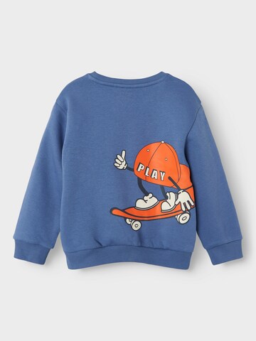 Sweat 'NMMOTTO' NAME IT en bleu
