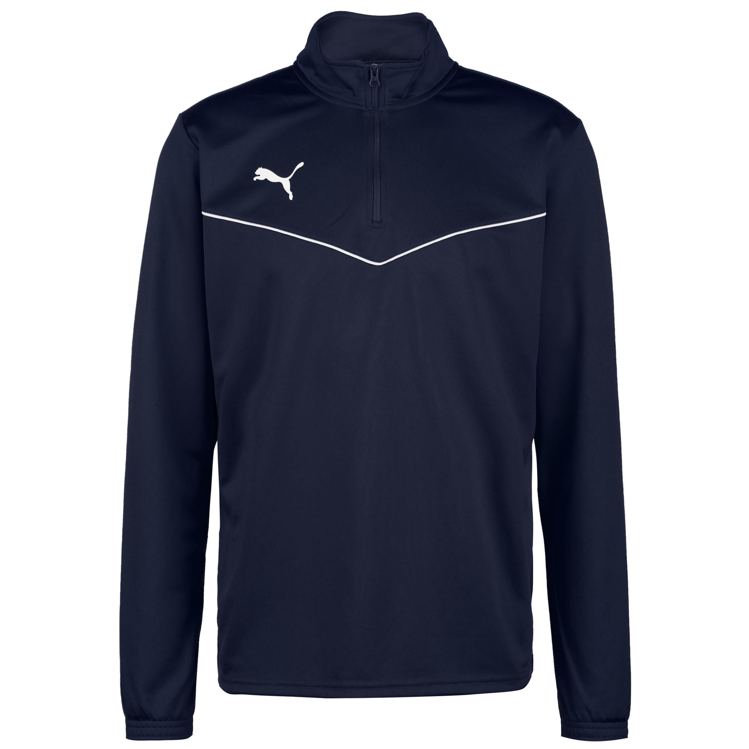 Sweat de sport 'TeamRise' PUMA en bleu : devant