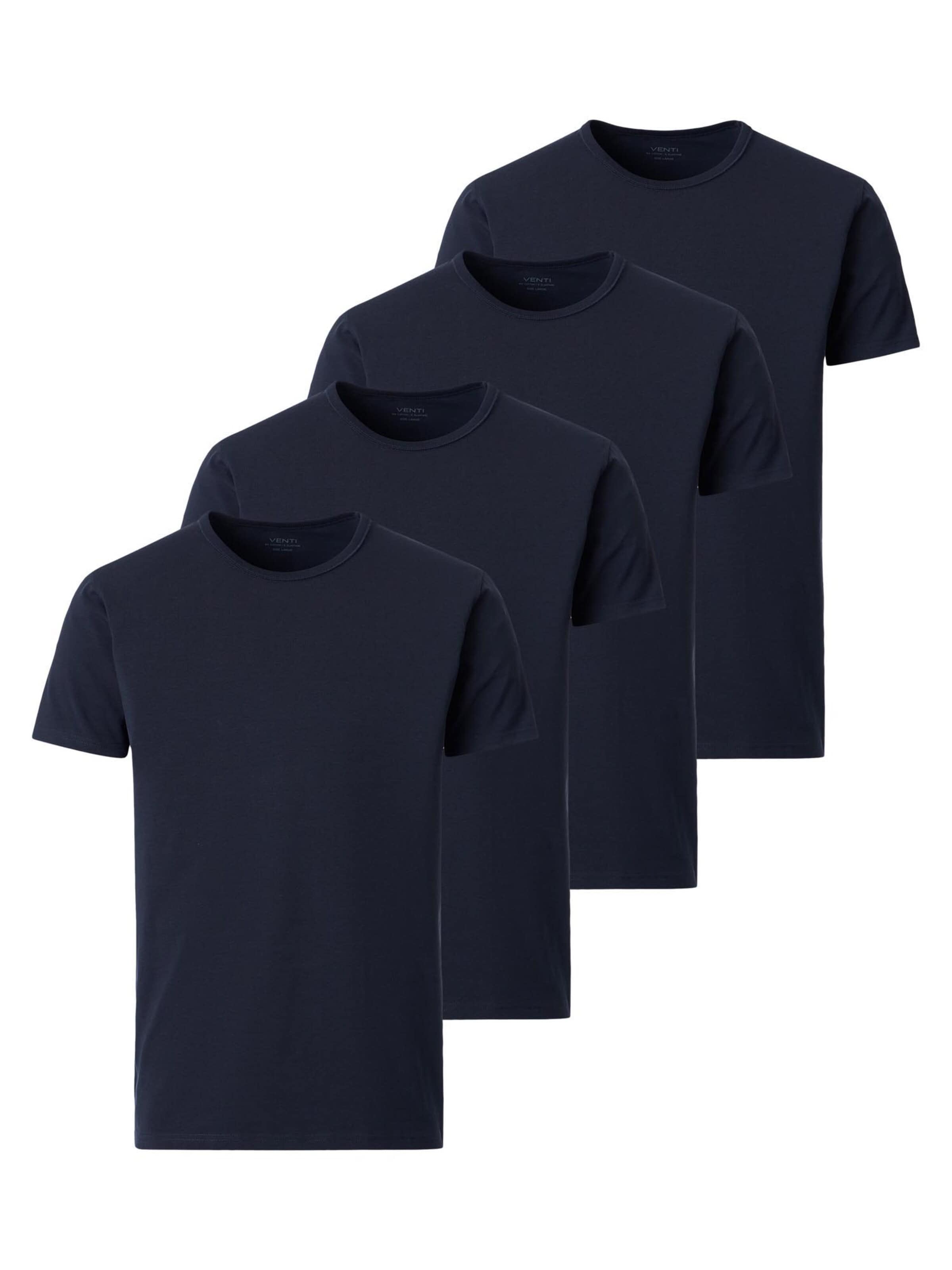 VENTI Shirt 'Basic' in Blue: front