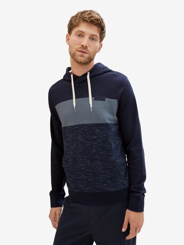 Sweat-shirt TOM TAILOR en bleu