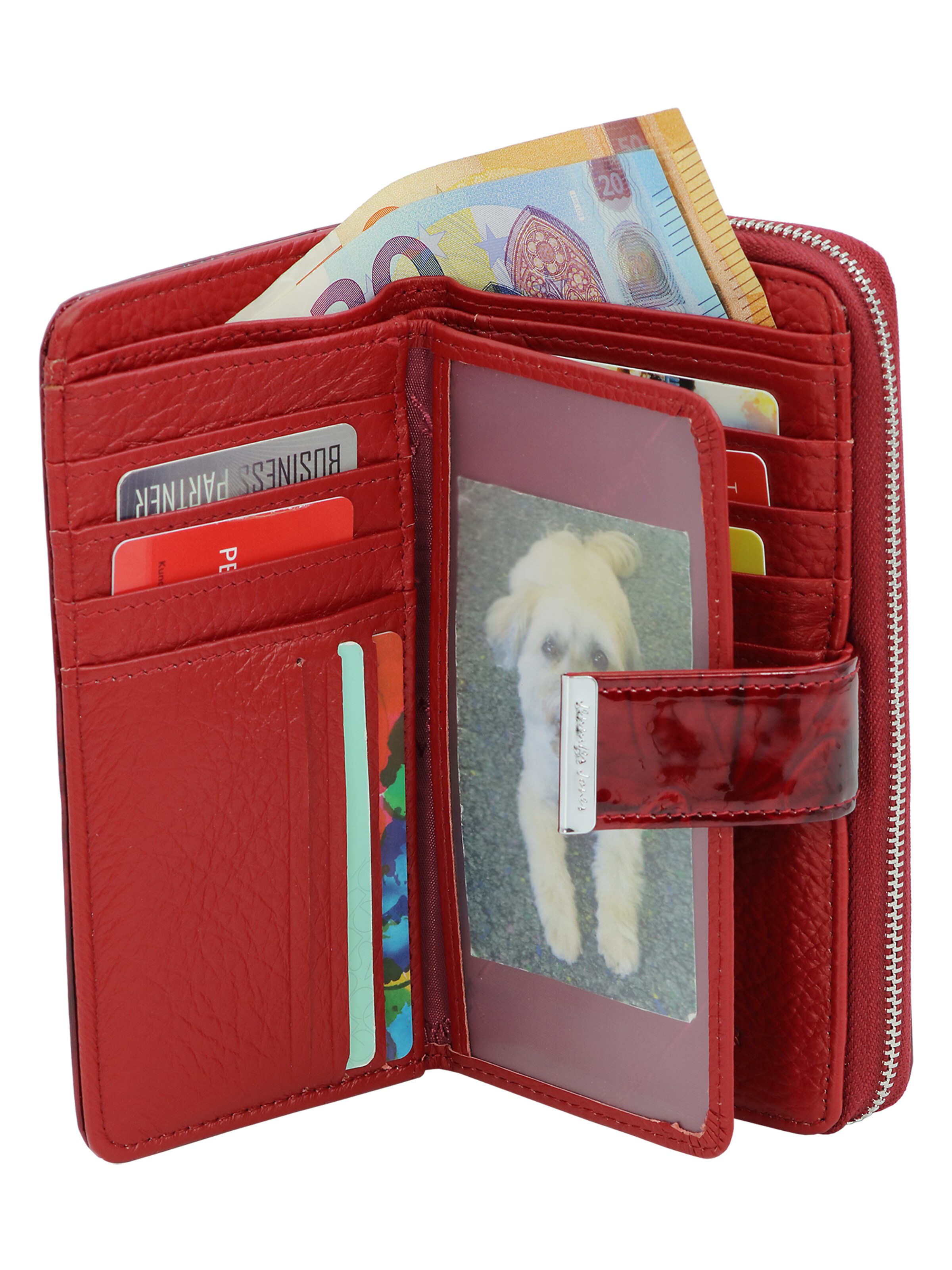 Jennifer Jones Wallet in Red