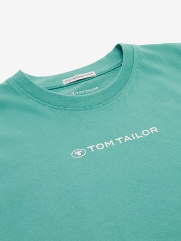 TOM TAILOR Футболка в Зеленый