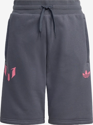 ADIDAS ORIGINALS - Pantalón deportivo 'Messi' en gris: frente