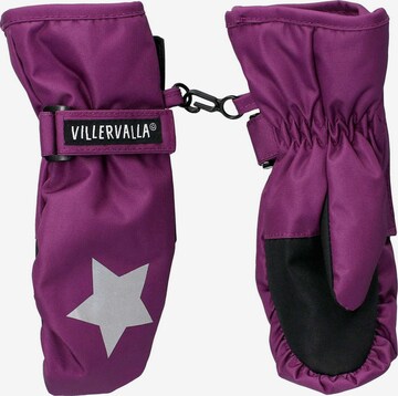 Villervalla Handschuhe in Lila: predná strana