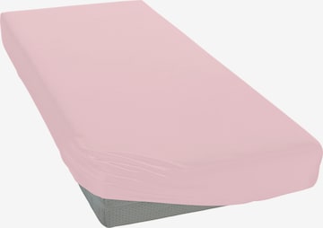 MY HOME Bed Sheet in Pink: front