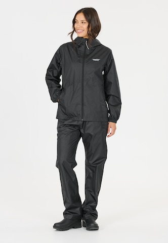 Weather Report Weatherproof jacket 'Pack'way' in Black