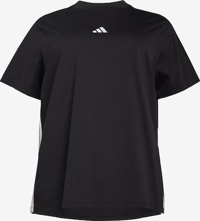 ADIDAS SPORTSWEAR Toiminnallinen paita 'Essentials' värissä musta / valkoinen, Tuotenäkymä