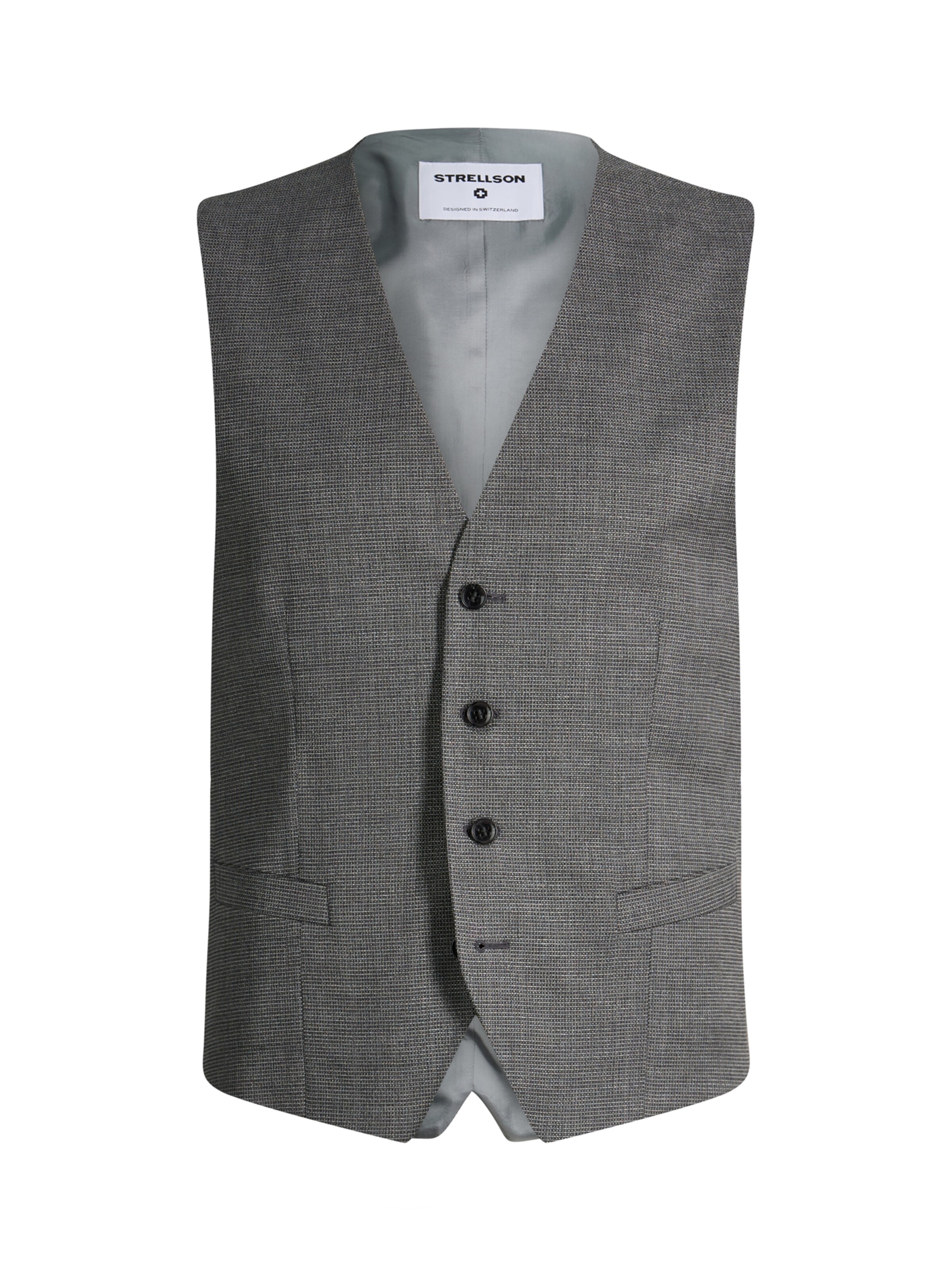 Gilet de costume 'Gyl' STRELLSON en gris : devant