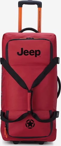 Jeep Travel Bag in Red: front