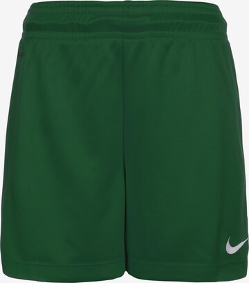 NIKE Regular Workout Pants 'Park II' in Green: front
