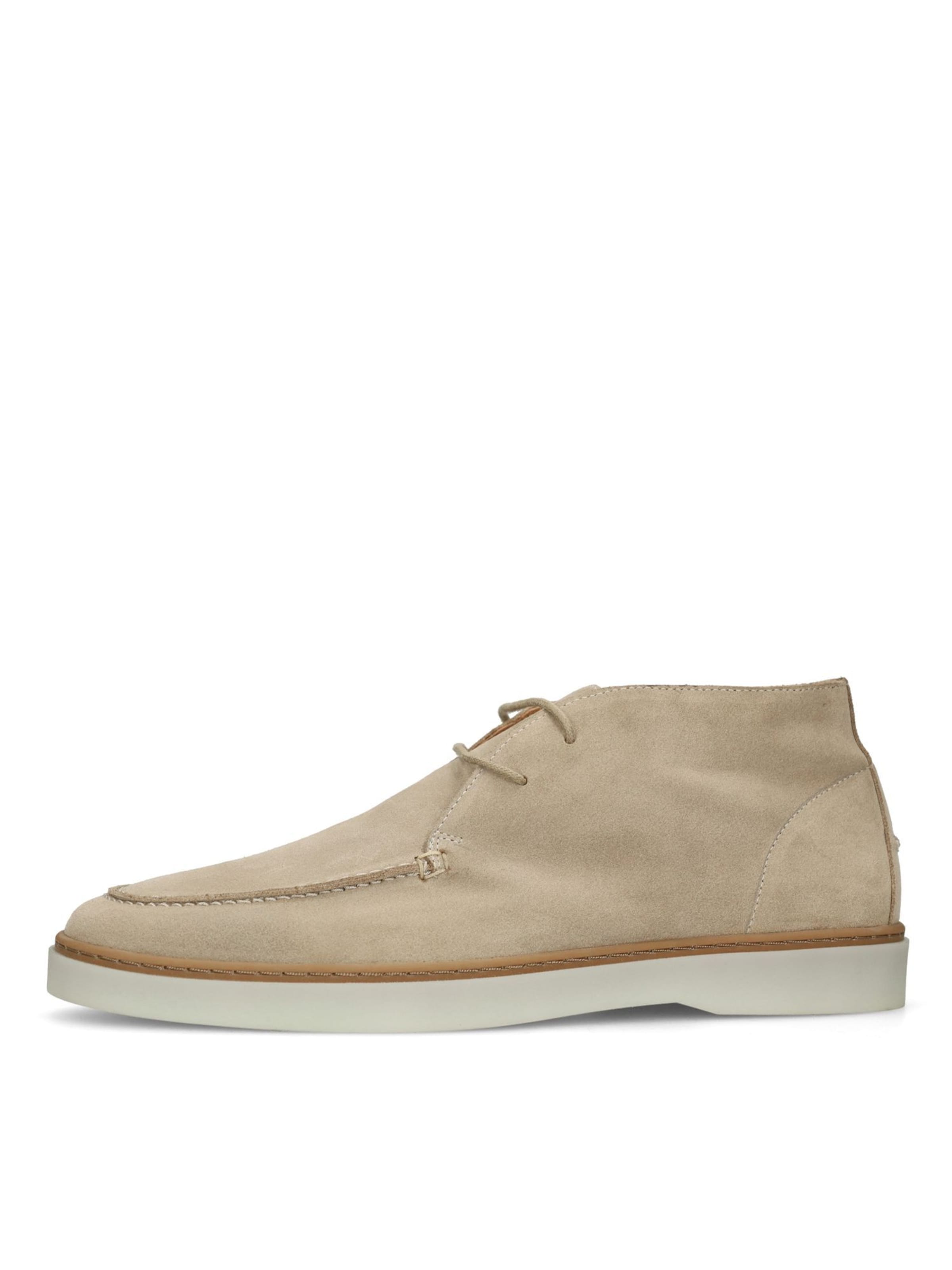 MANFIELD Veterschoen in Beige: voorkant
