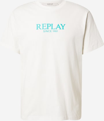 REPLAY T-Shirts in Weiß: Vorderseite