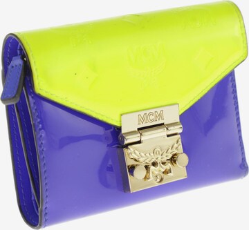 MCM Small Leather Goods in One size in Blue: front