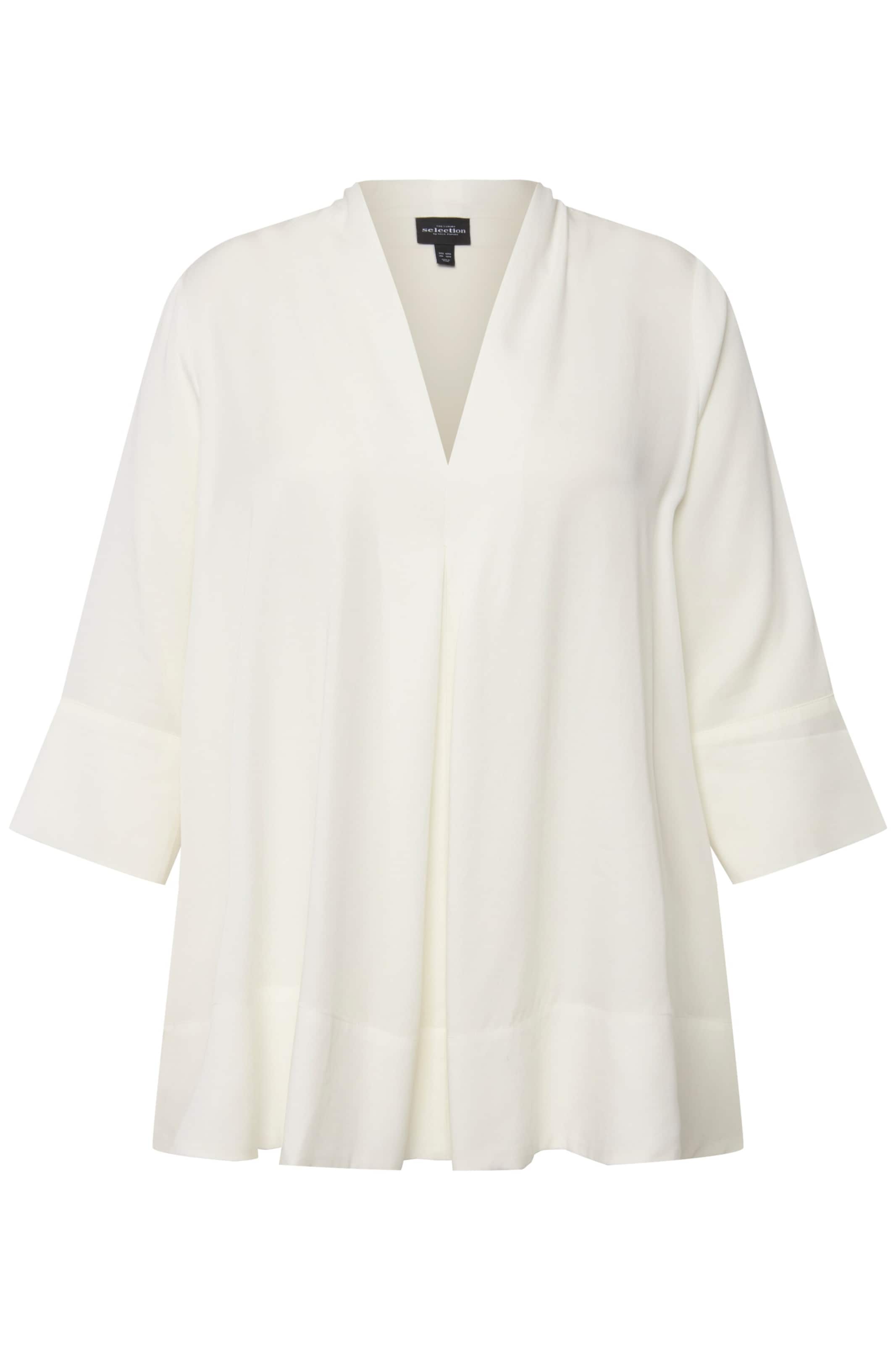 Ulla Popken Tunic in White: front