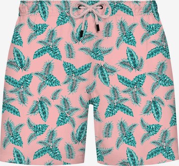 Shorts de bain WESTMARK LONDON en rose : devant