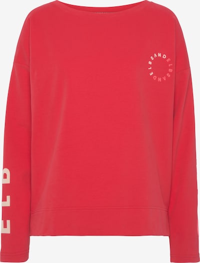 Elbsand Sweatshirt in rot / weiß, Produktansicht