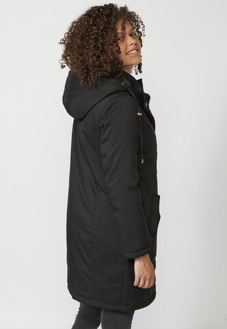 KOROSHI Between-seasons parka in Black