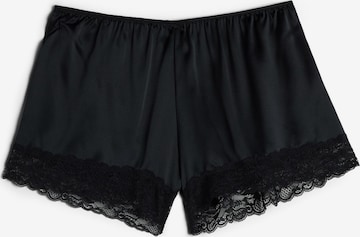 INTIMISSIMI Pajama Pants in Black: front