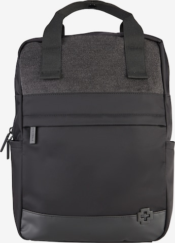 STRELLSON Rucksack 'Brick Lane Josh' in Schwarz: predná strana