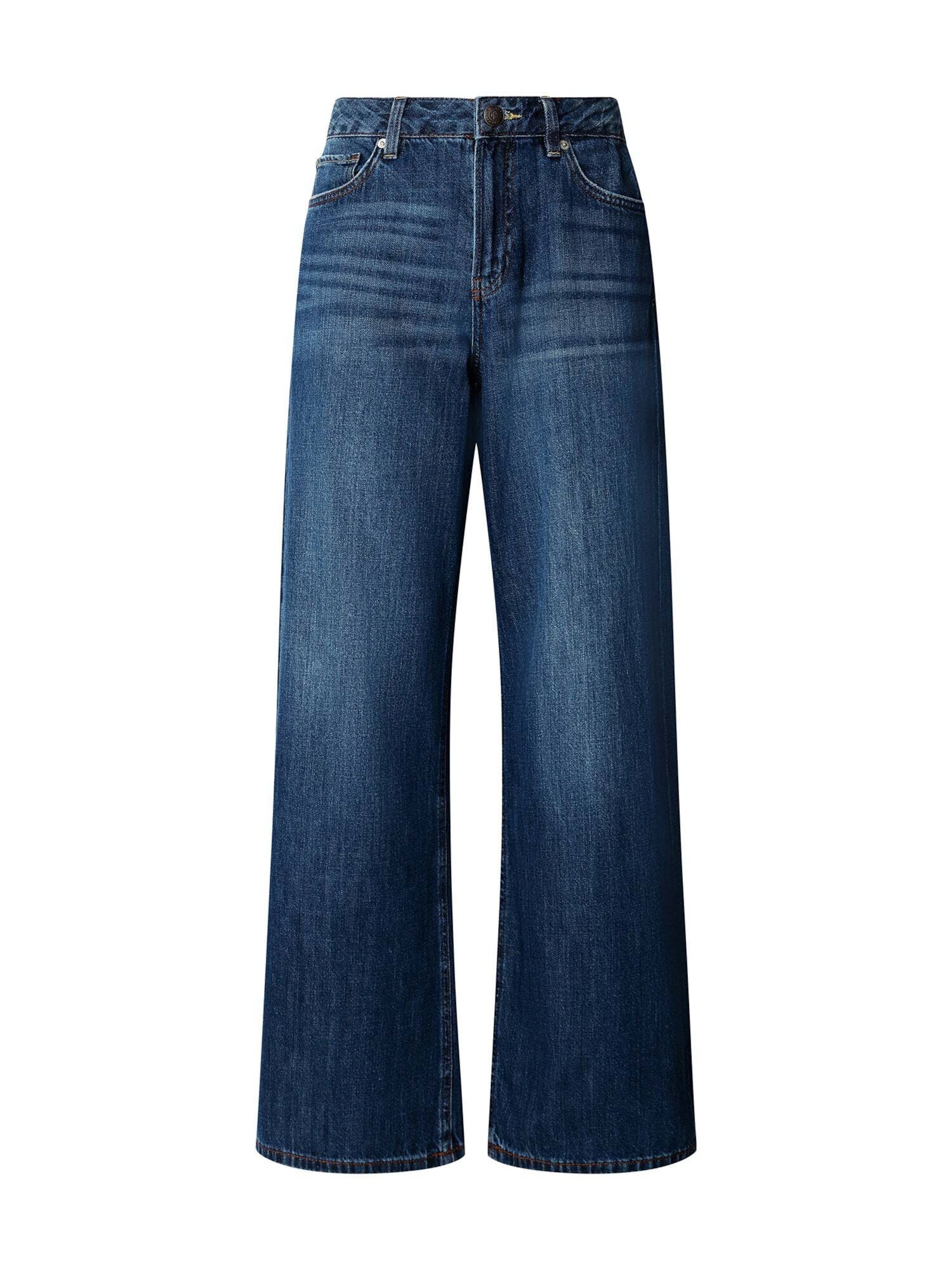Pepe Jeans - Loosefit Vaquero en azul: frente